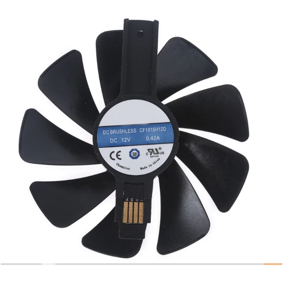 Cooler Cf1015h12d Vga Fan Para Sapphire Rx480 570 Gpu Nitro - Image 4