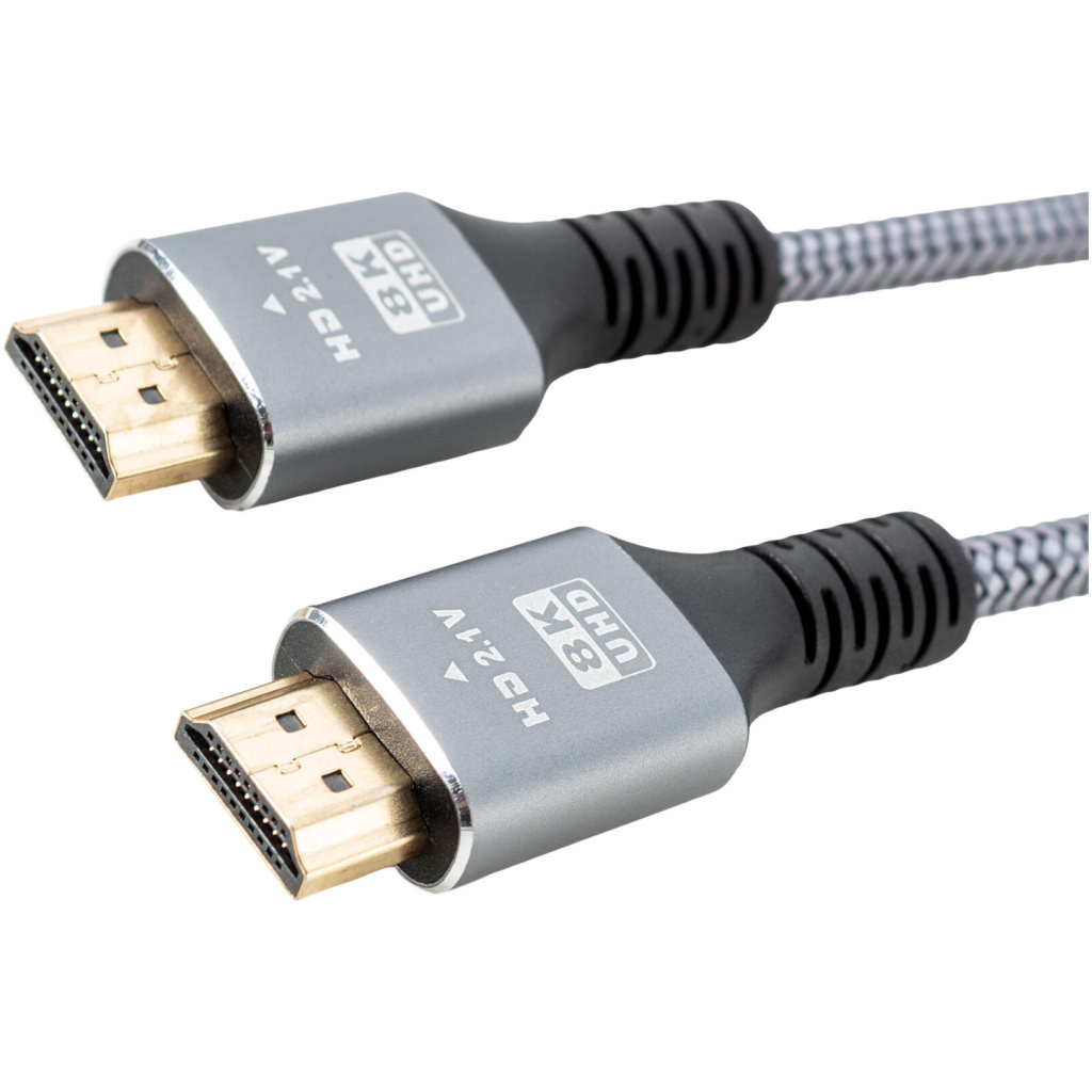 Cabo Hdmi 2m Cinza 8k@60hz 4k@120hz 48gbps 8k Le-6632 Tvs