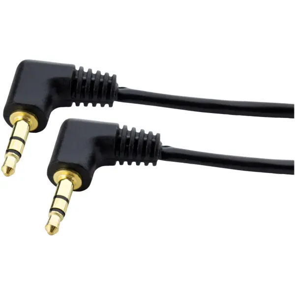 Cabo P2 90 Graus 3m Le-804c - Cabo Auxiliar De 3.5mm P2 / P2